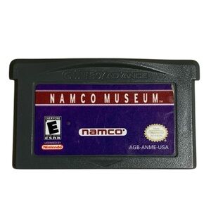 Namco Museum Nintendo GBA Authentic Loose Cartridge Game TESTED